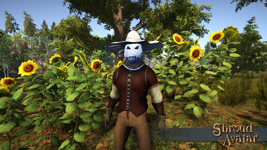 Pale Scarecrow Mask