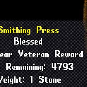 Smithing Press 40m