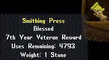 Smithing Press 40m
