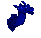 Image of Headmount Of Saphira The Sapphire Dragon