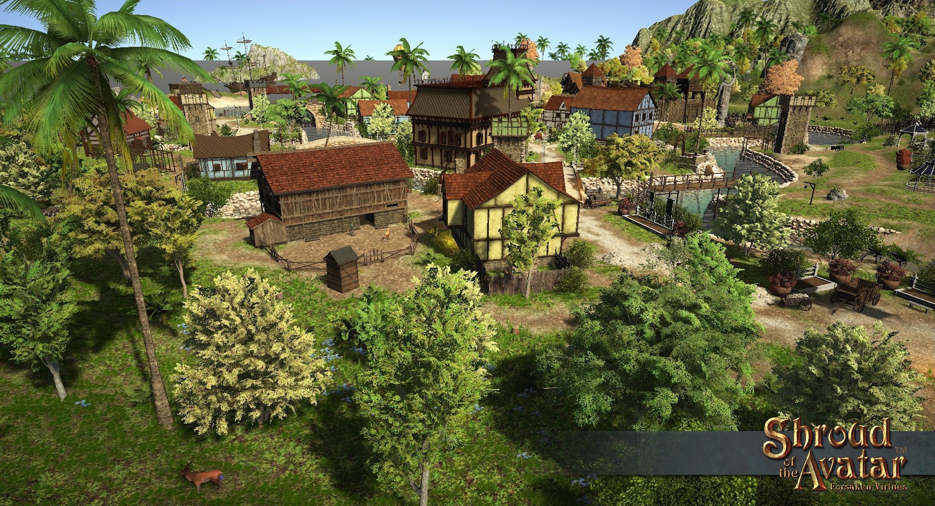 Port Harmony, looking into town from the north