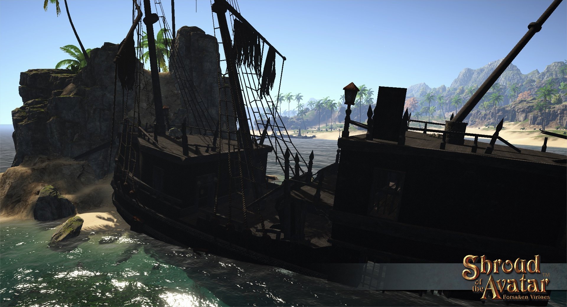 Pirate shipwreck in Vikland