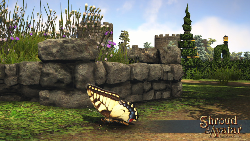 Giant Swallowtail Butterfly Decoration Pet